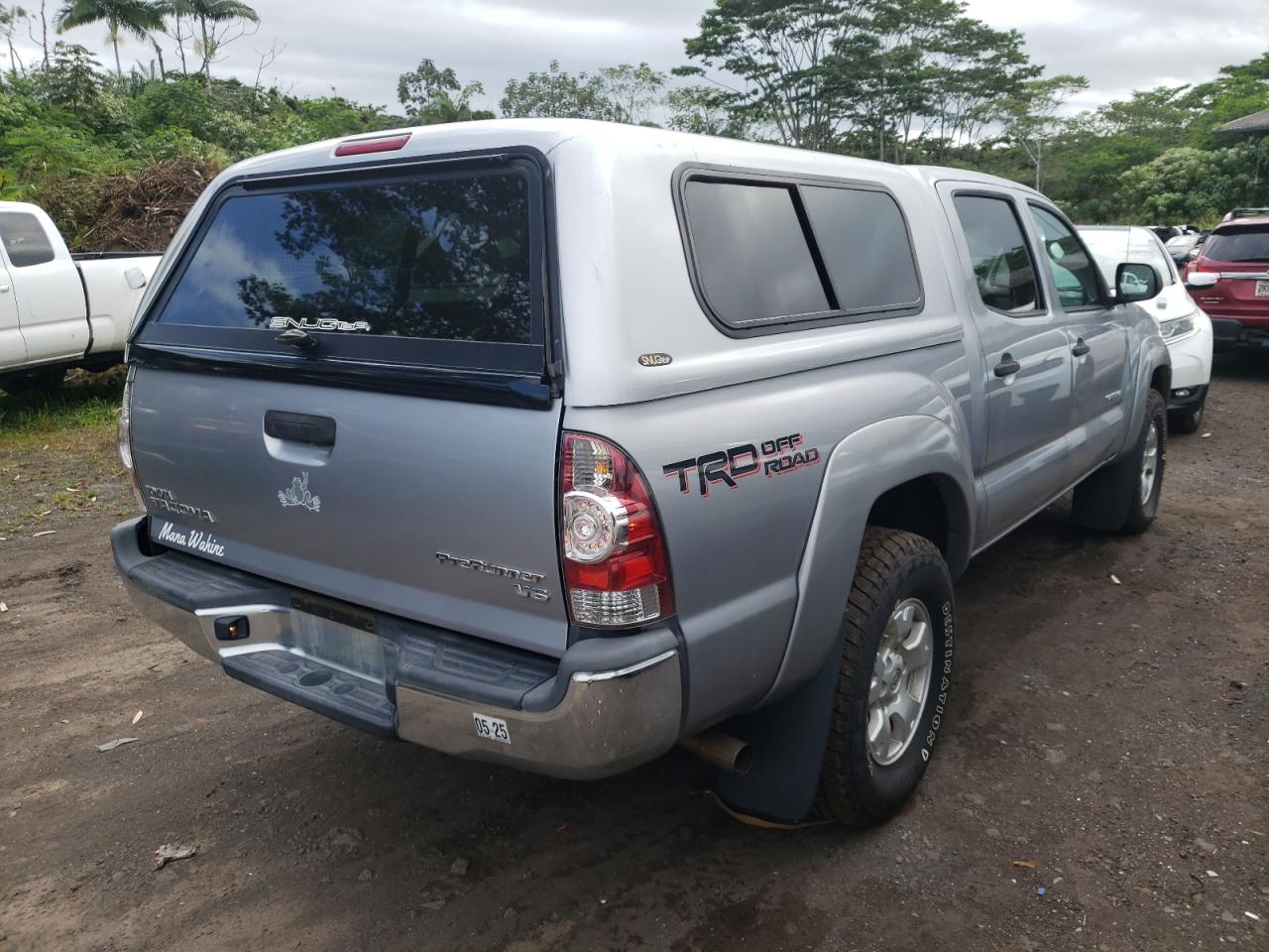 2014 Toyota Tacoma VIN 3TMJU4GN8EM167115 Copart auction photo, side damage thumbnail 3