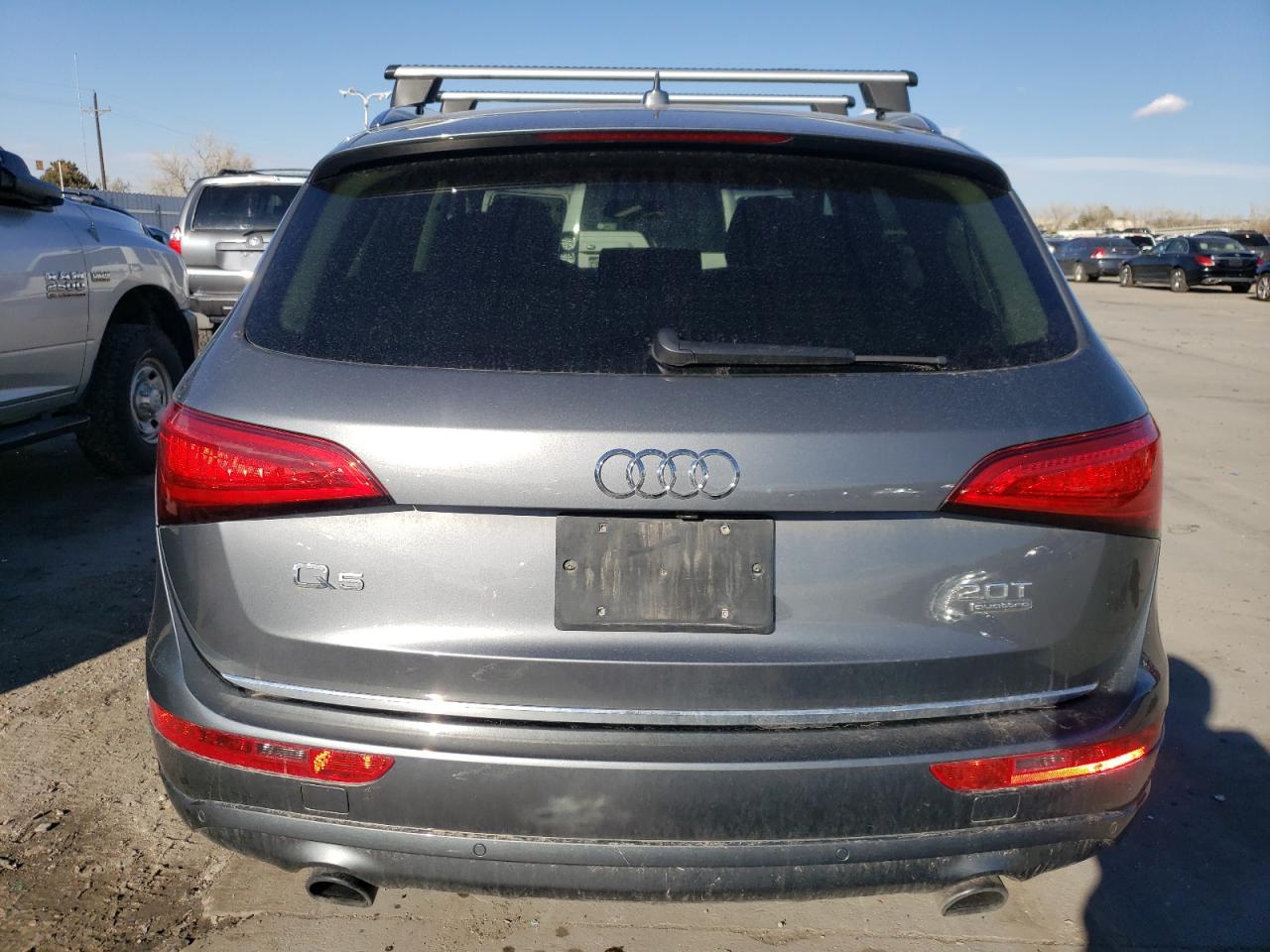 2016 Audi Q5 VIN WA1L2AFP8GA099490 Copart auction photo, front end / side damage thumbnail 6
