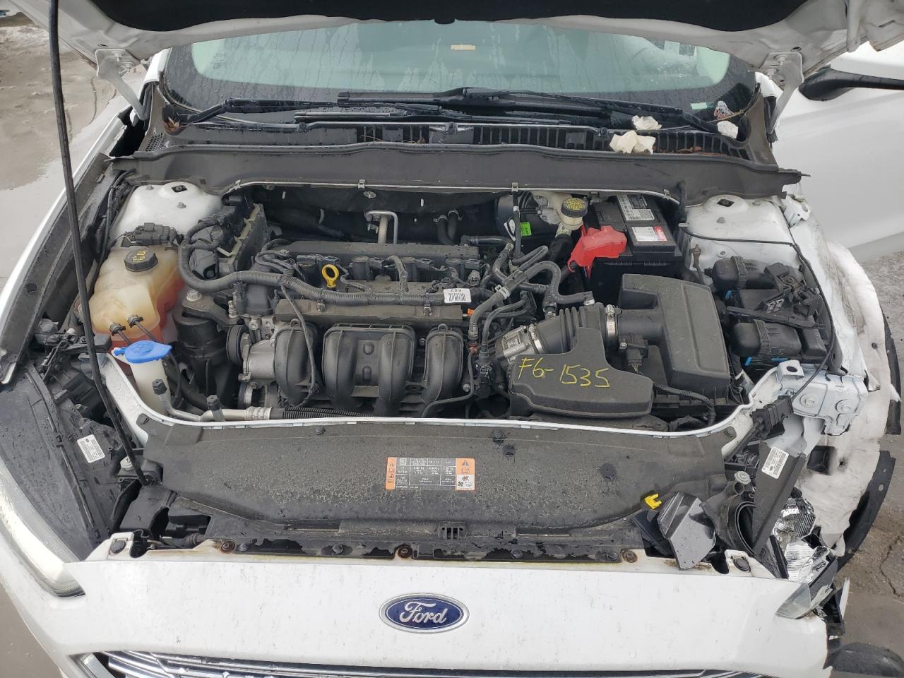 2016 Ford Fusion VIN 3FA6P0G71GR398442 Copart auction photo, front end damage thumbnail 11