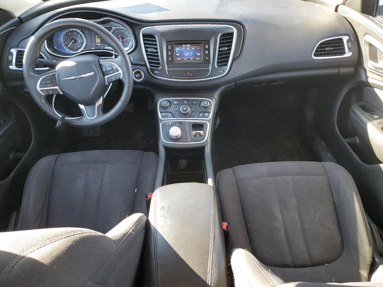 2015 Chrysler 200 VIN 1C3CCCAB1FN575245 Copart auction photo, rear end / front end damage thumbnail 8