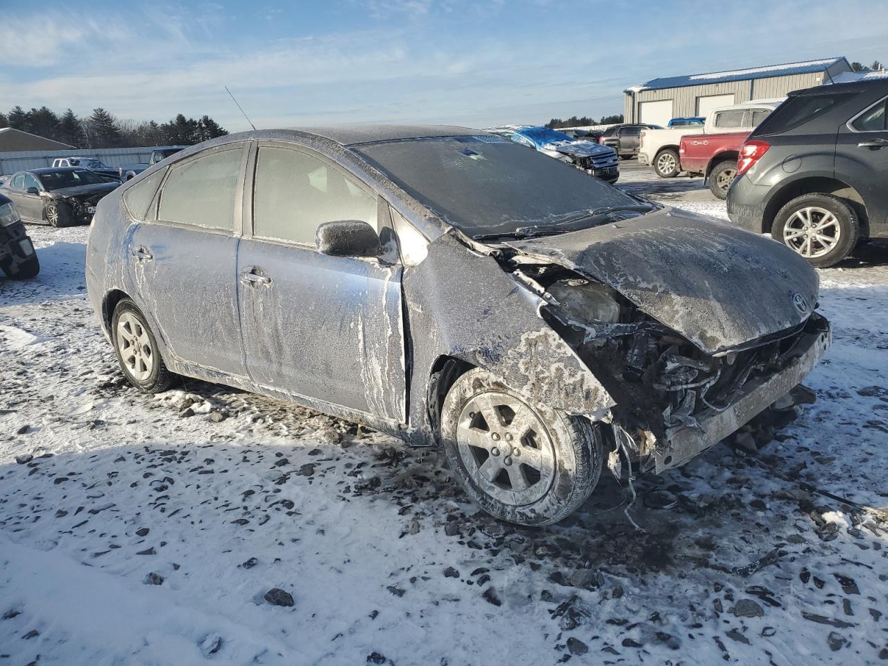 2008 Toyota Prius VIN JTDKB20U187699174 Copart auction photo, front end damage thumbnail 4