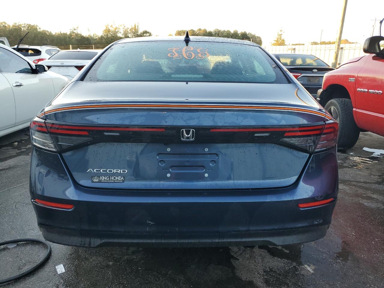 2024 Honda Accord VIN 1HGCY1F32RA041963 Copart auction photo, side / front end damage thumbnail 6