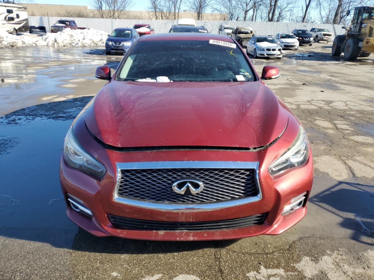 2016 Infiniti Q50 VIN JN1EV7APXGM300842 Copart auction photo, normal wear damage thumbnail 5