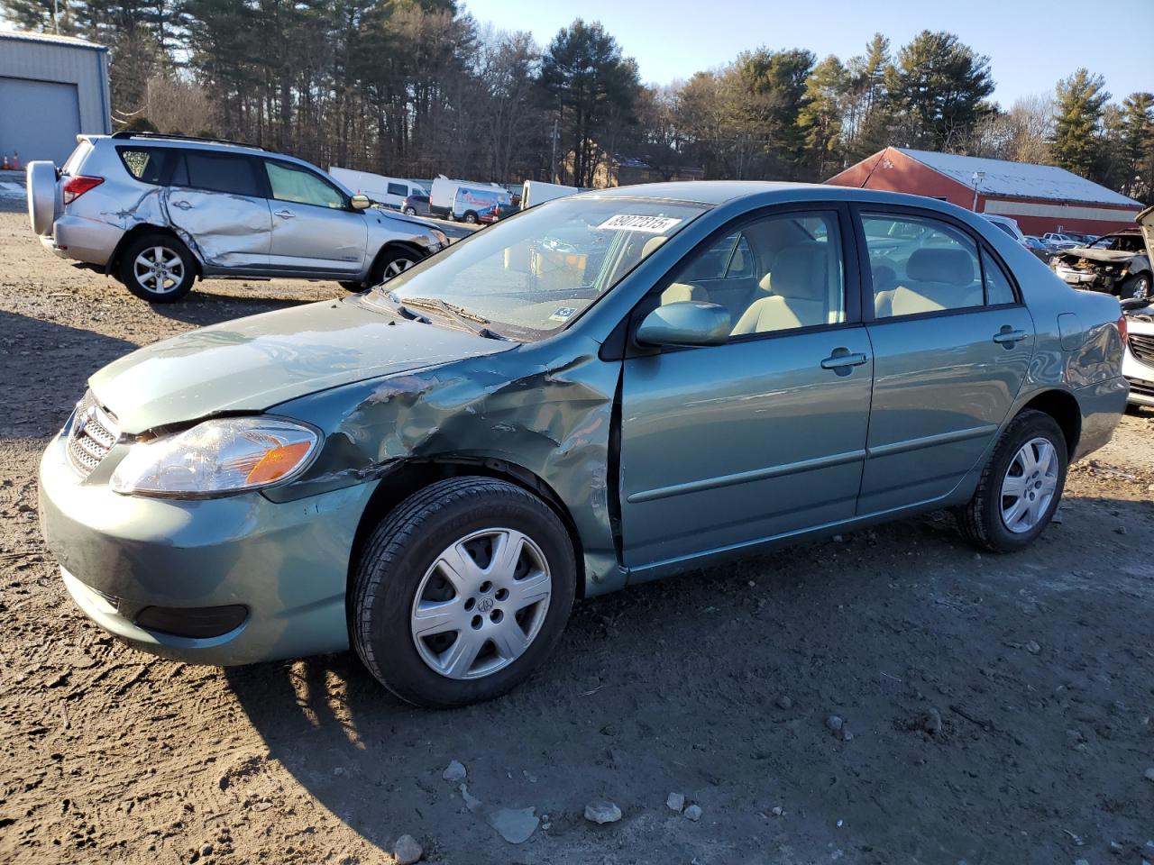 2005 Toyota Corolla VIN 2T1BR32E65C390320