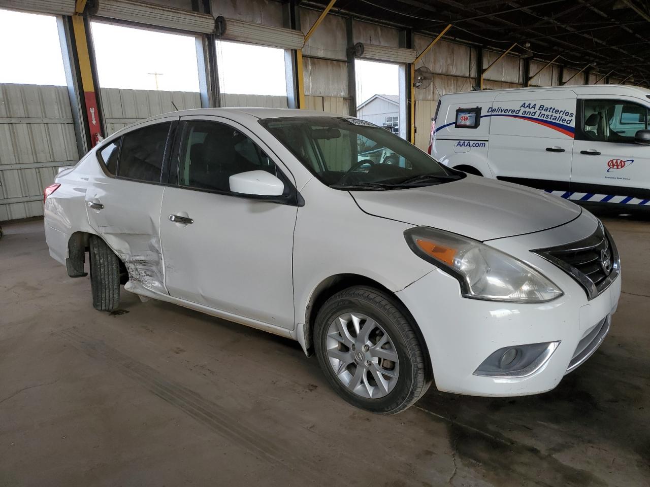 2017 Nissan Versa VIN 3N1CN7AP4HL822109 Copart auction photo, side damage thumbnail 4