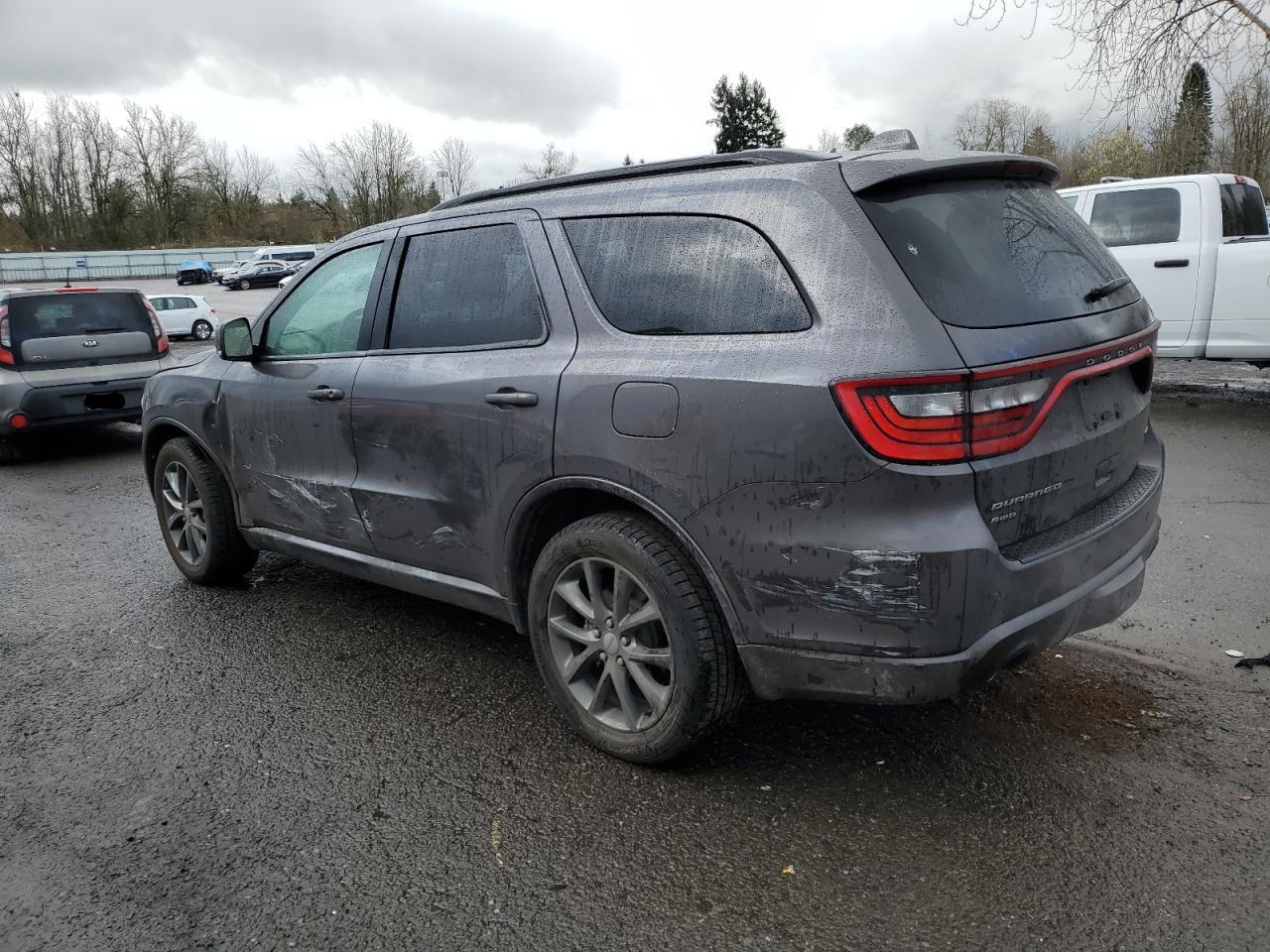 2017 Dodge Durango VIN 1C4RDJDG5HC871754 Copart auction photo, front end / side damage thumbnail 2