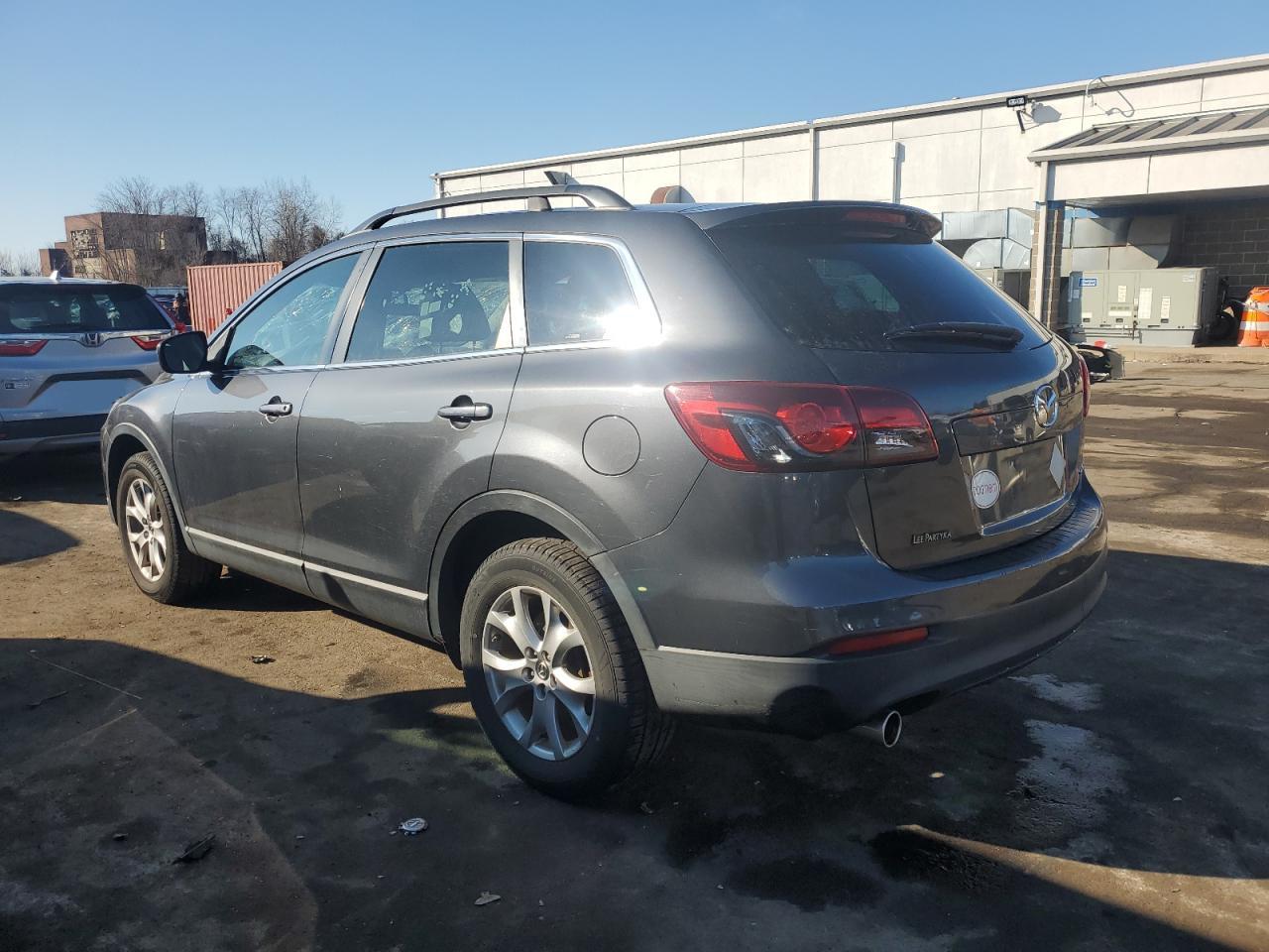 2014 Mazda CX-9 VIN JM3TB2BV0E0438396 Copart auction photo, top/roof damage thumbnail 2