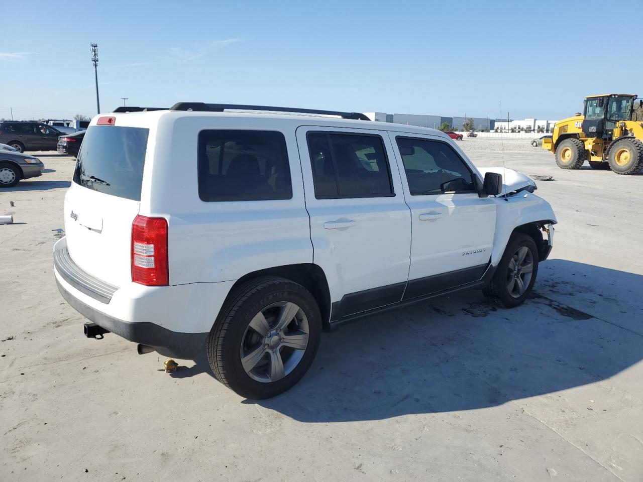 2016 Jeep Liberty (Patriot) VIN 1C4NJPBA9GD669968 Copart auction photo, front end / side damage thumbnail 3