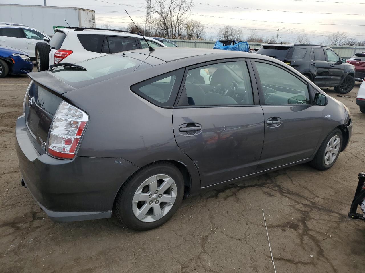 2007 Toyota Prius VIN JTDKB20U273238541 Copart auction photo, front end damage thumbnail 3