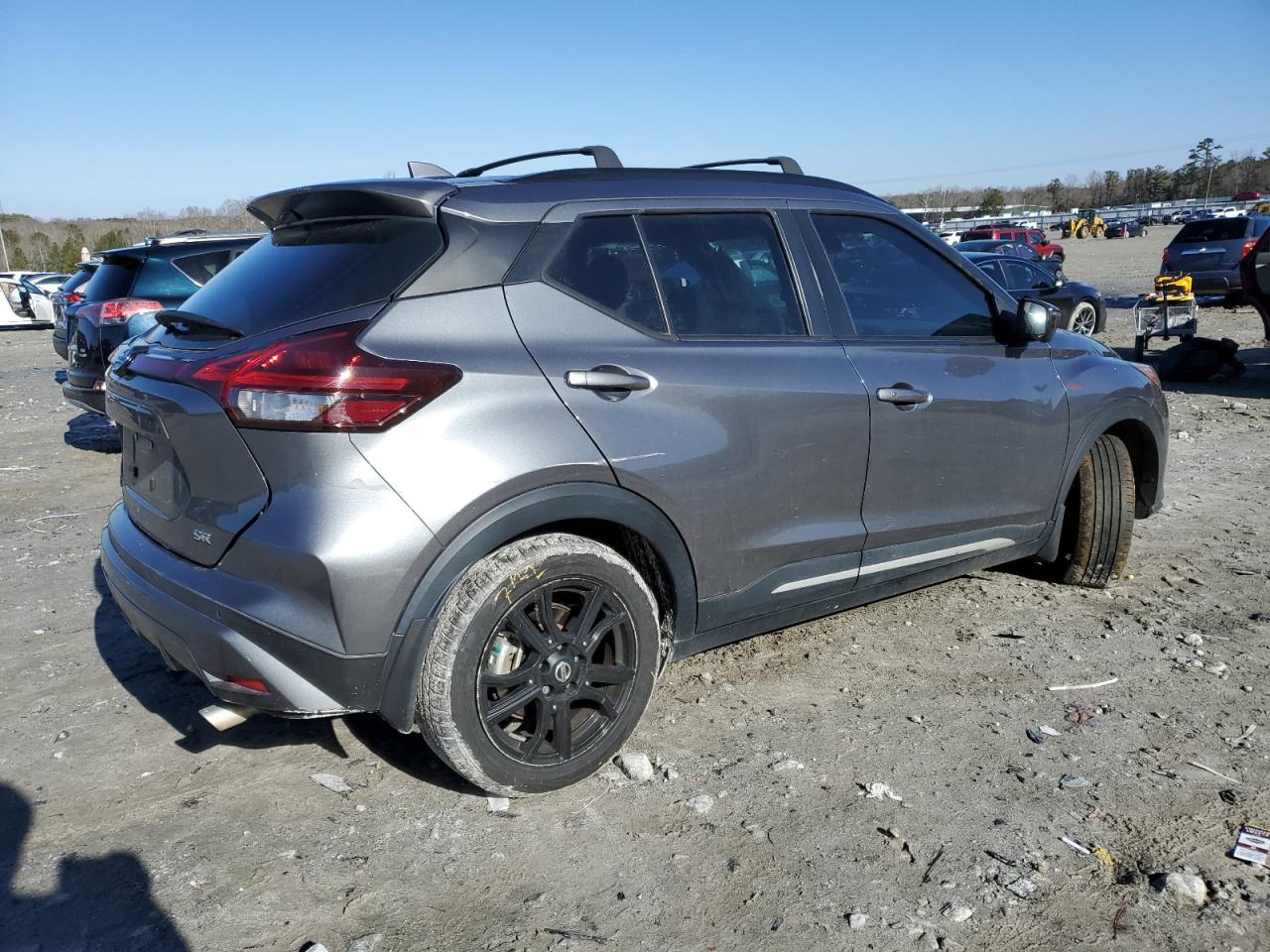 2021 Nissan Kicks VIN 3N1CP5DV6ML502437 Copart auction photo, undercarriage damage thumbnail 3