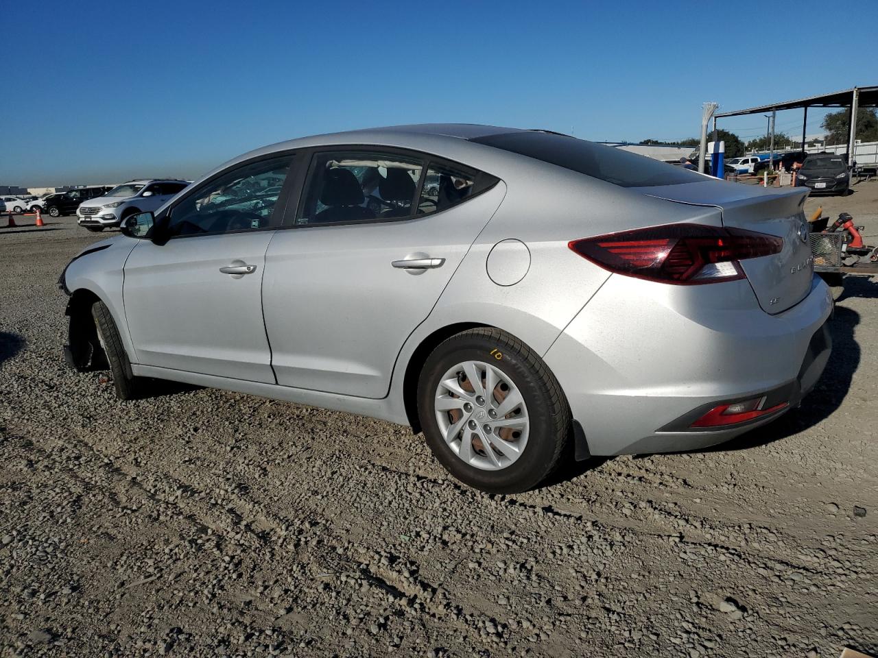 2019 Hyundai Elantra VIN 5NPD74LF3KH492677 Copart auction photo, all over damage thumbnail 2