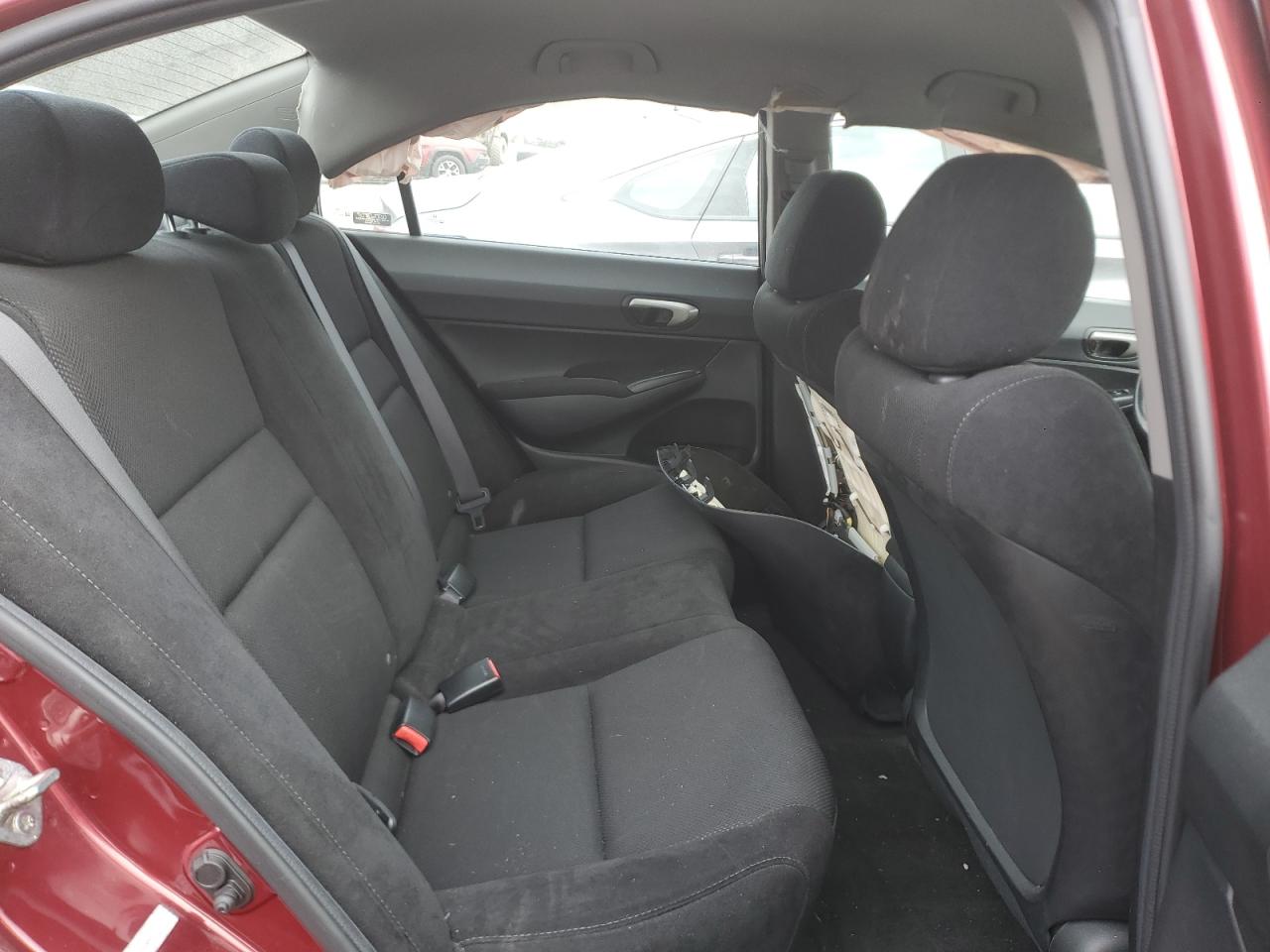 2009 Honda Civic VIN 2HGFA166X9H535923 Copart auction photo, all over damage thumbnail 10