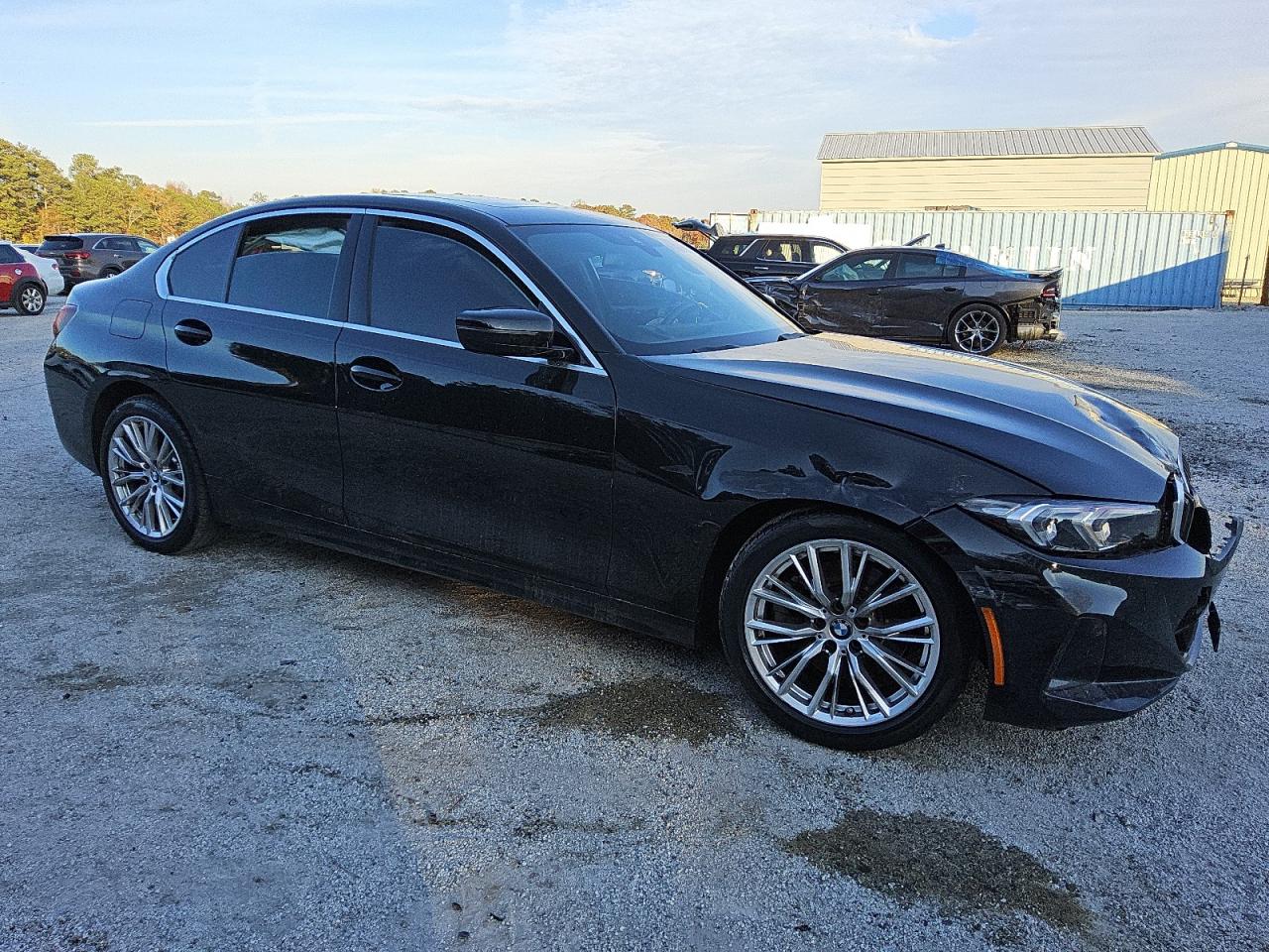 2024 BMW 3er VIN 3MW69FF09R8E27610 Copart auction photo, front end damage thumbnail 4