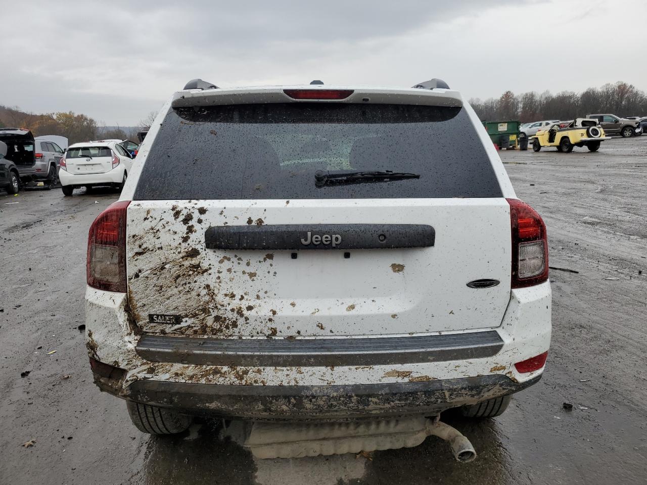 2016 Jeep Compass VIN 1C4NJCBA3GD740056 Copart auction photo, front end damage thumbnail 6