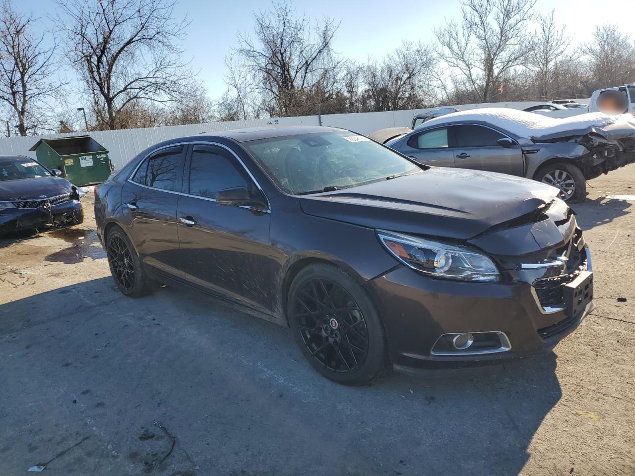 2015 Chevrolet Malibu VIN 1G11G5SX3FF150478 Copart auction photo, front end damage thumbnail 4
