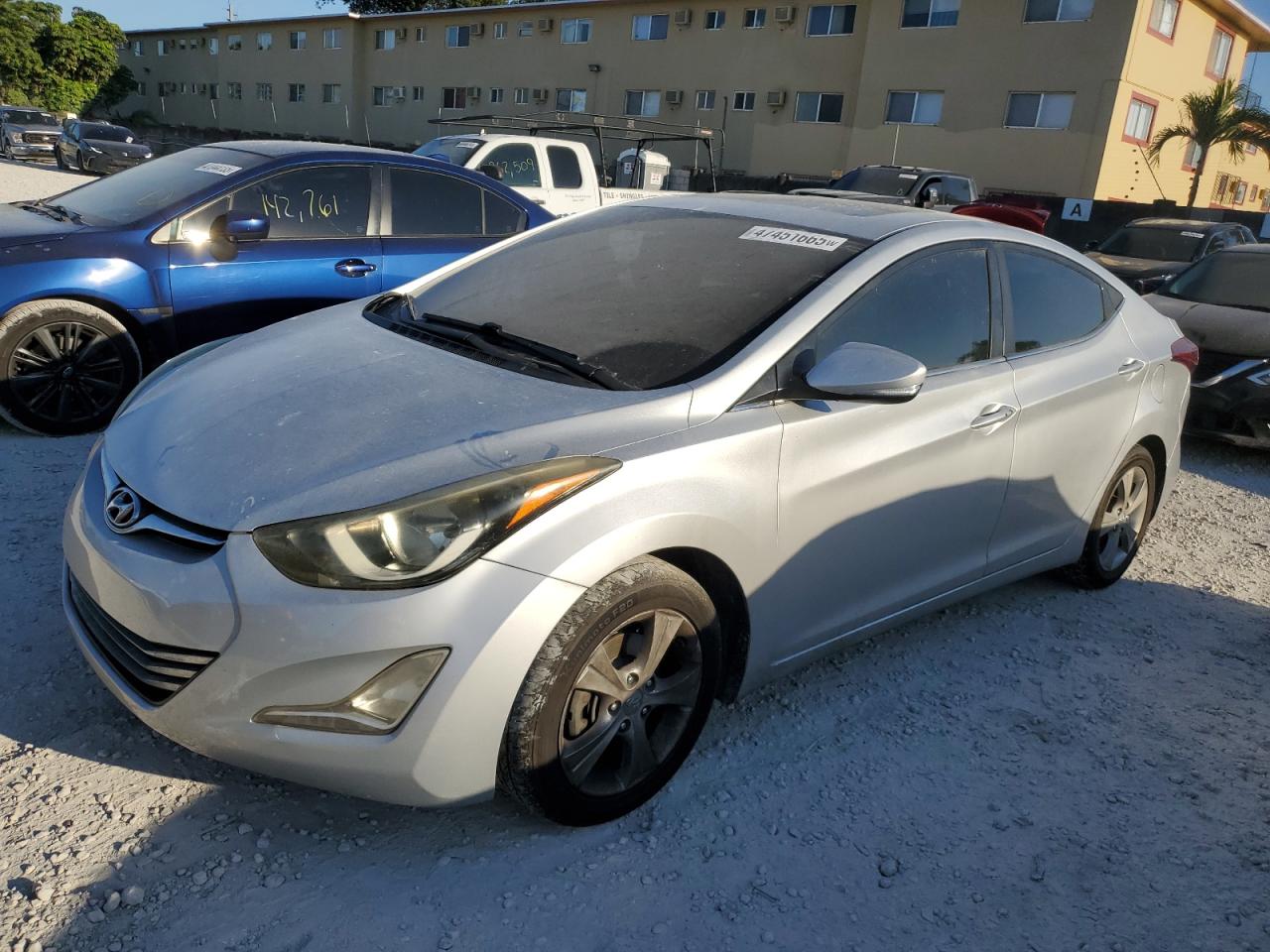 2016 Hyundai Elantra VIN 5NPDH4AE5GH669714
