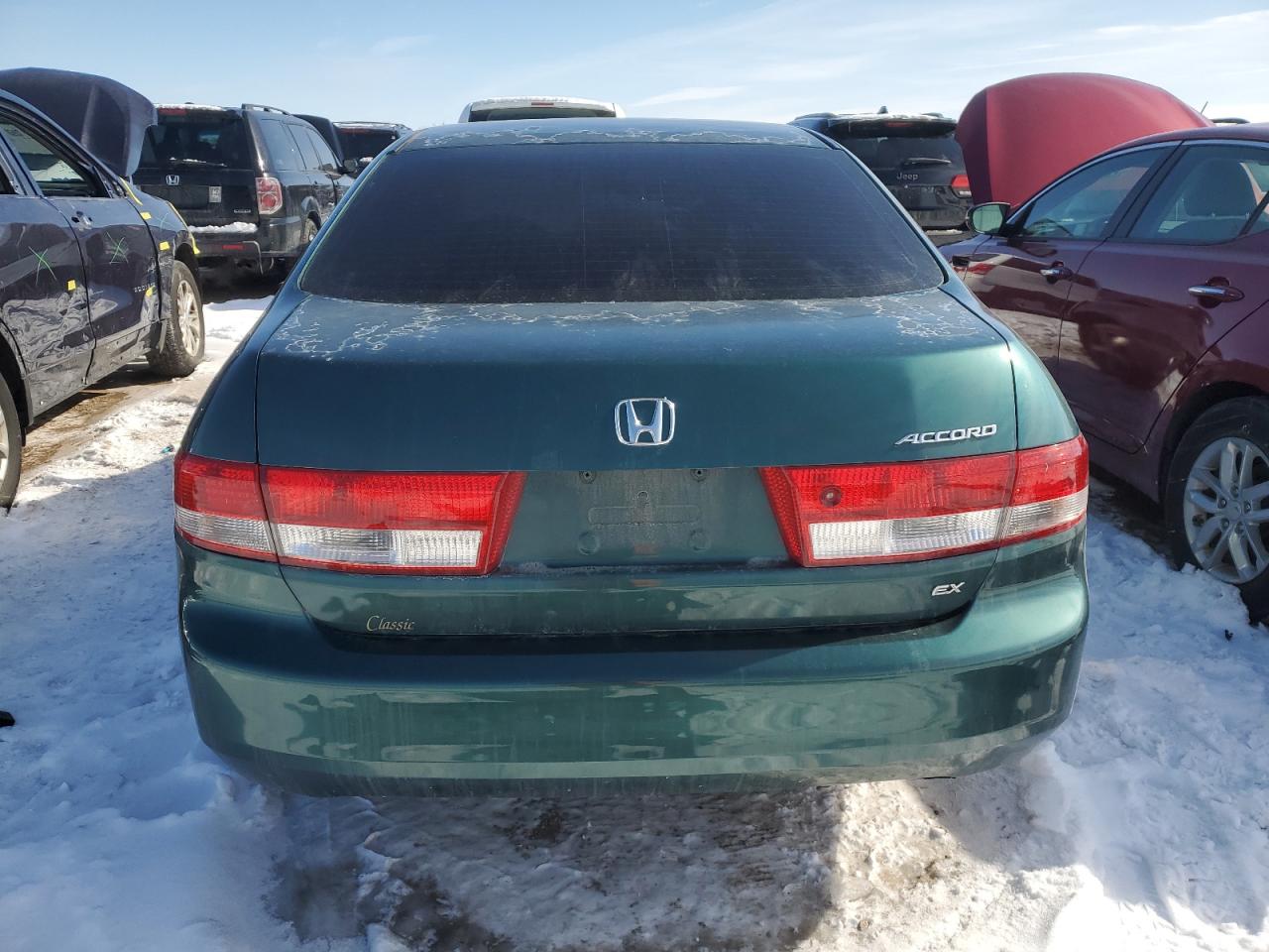 2003 Honda Accord VIN 1HGCM56673A020823 Copart auction photo, front end damage thumbnail 6