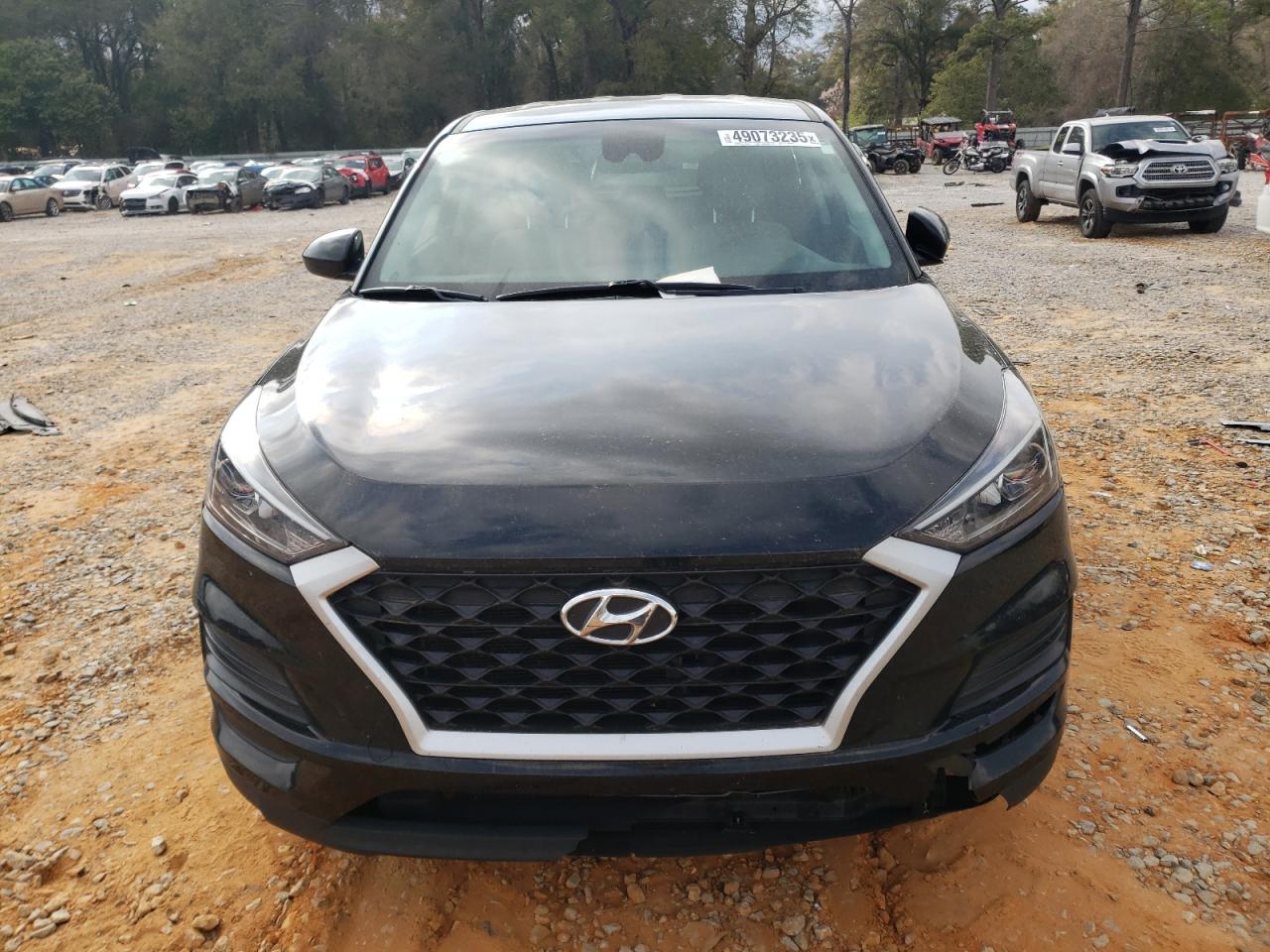 2021 Hyundai Tucson VIN KM8J23A49MU290332 Copart auction photo, side damage thumbnail 5