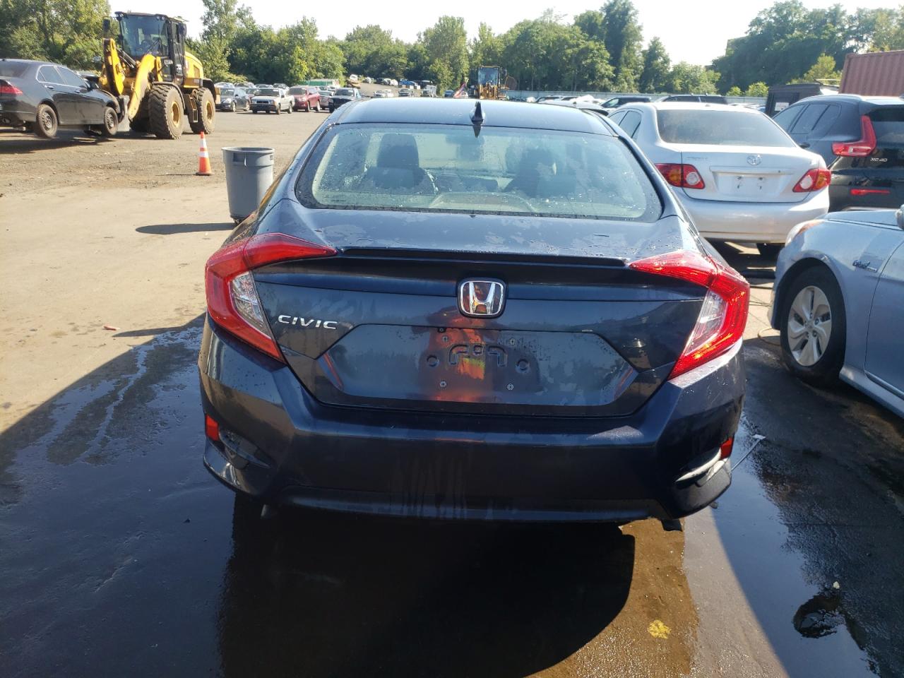2016 Honda Civic VIN 19XFC1F30GE220149 Copart auction photo, undercarriage / front end damage thumbnail 6