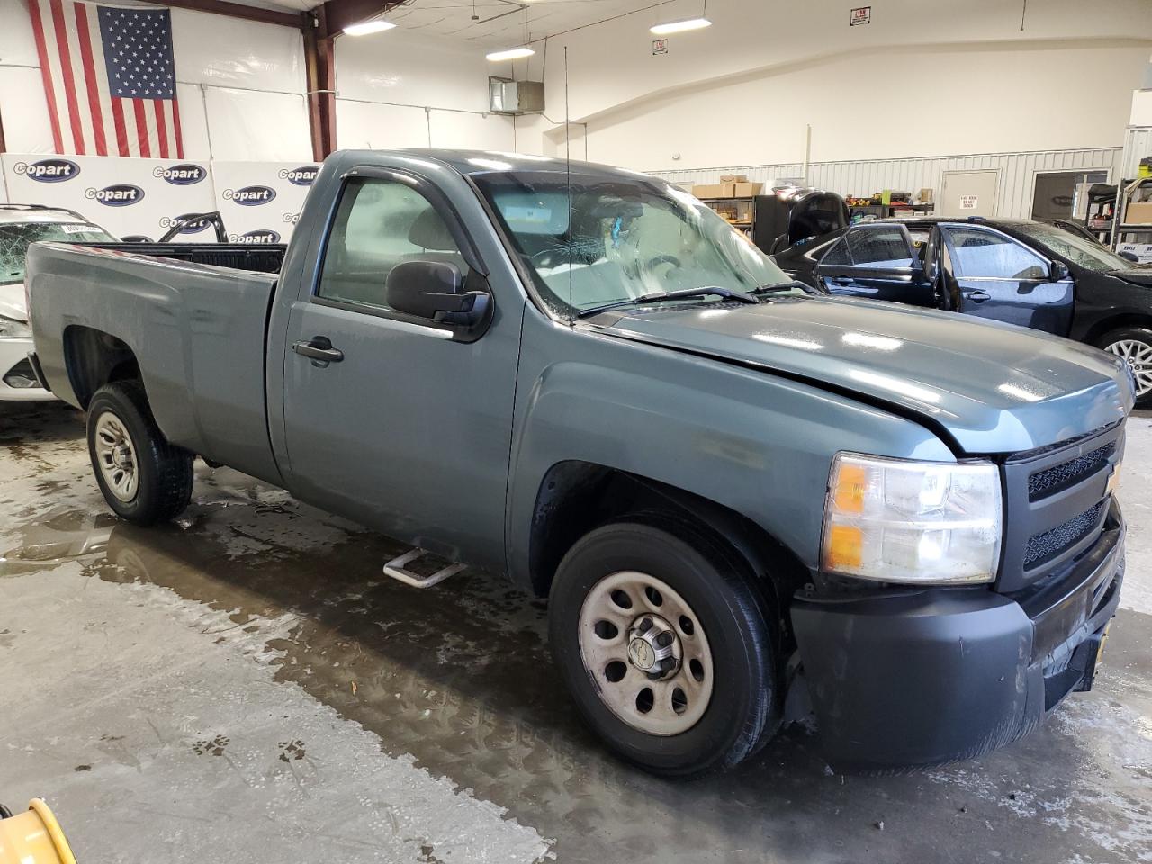 2013 Chevrolet Silverado VIN 1GCNCPEX3DZ137463 Copart auction photo, all over damage thumbnail 4
