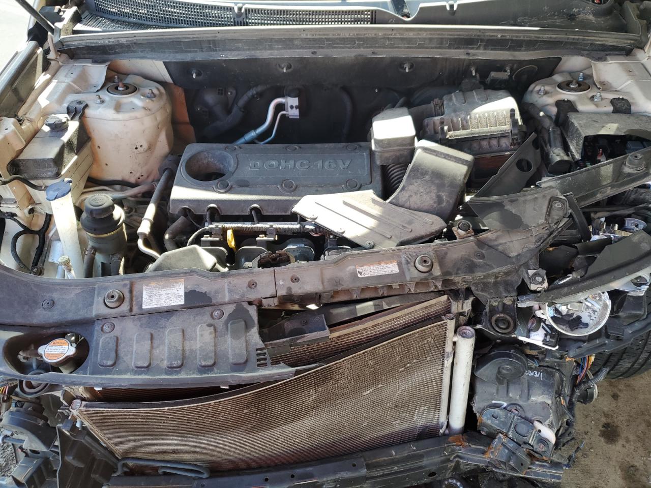 2011 KIA Sorento VIN 5XYKT3A18BG171018 Copart auction photo, front end / rear end damage thumbnail 12