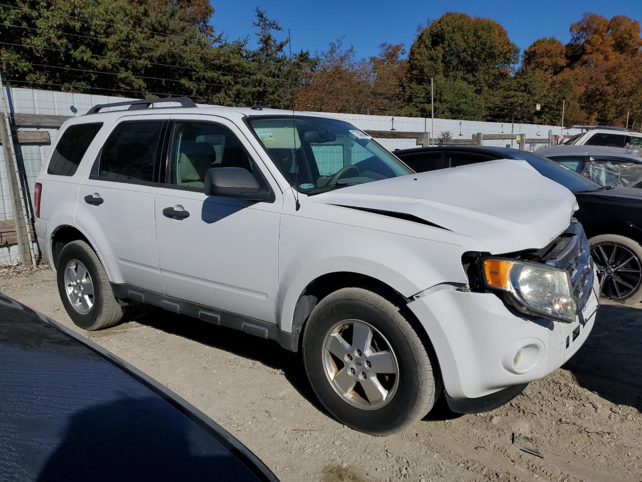 2012 Ford Escape VIN 1FMCU9DG2CKA59293 Copart auction photo, front end damage thumbnail 4