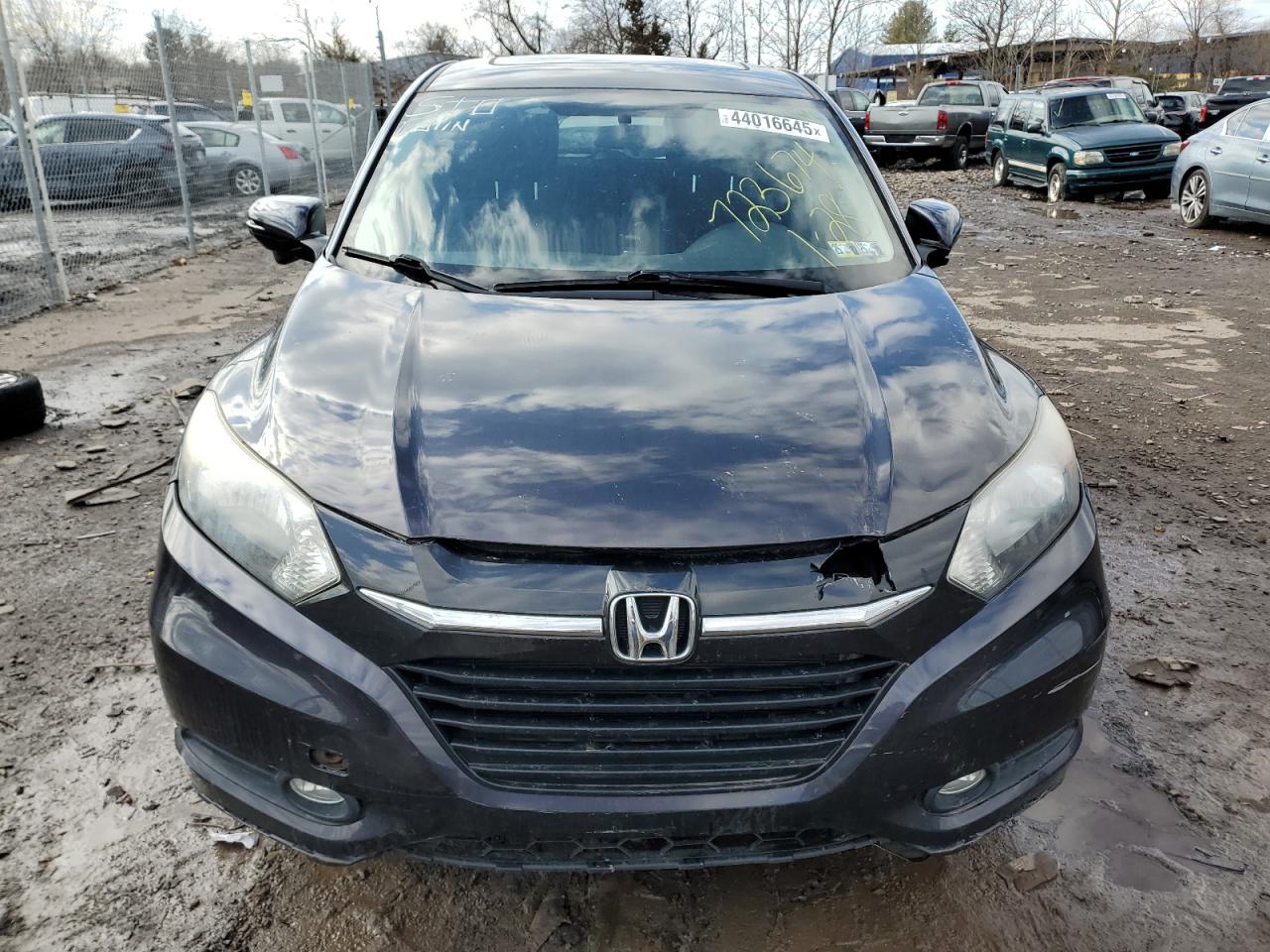 2016 Honda HR-V VIN 3CZRU6H56GM723674 Copart auction photo, vandalism damage thumbnail 5