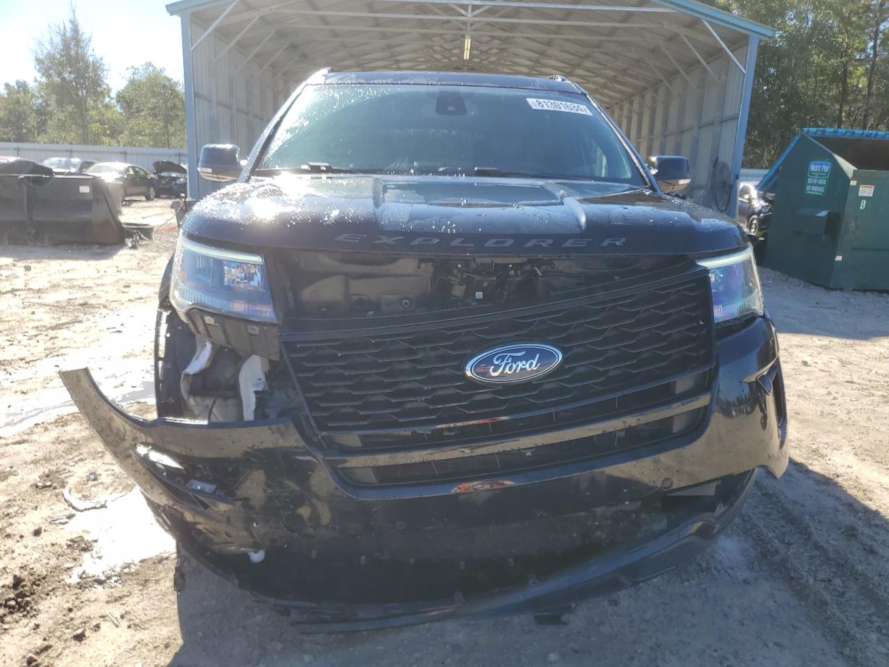 2018 Ford Explorer VIN 1FM5K8GTXJGC11869 Copart auction photo, front end damage thumbnail 5