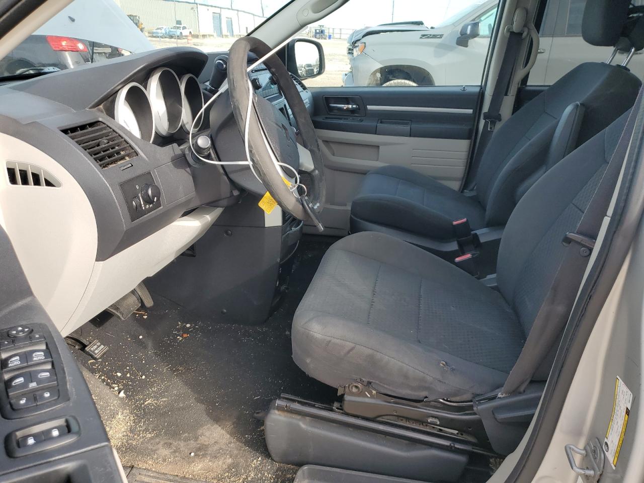 2010 Dodge Caravan VIN 2D4RN4DE1AR277126 Copart auction photo, front end / undercarriage damage thumbnail 7
