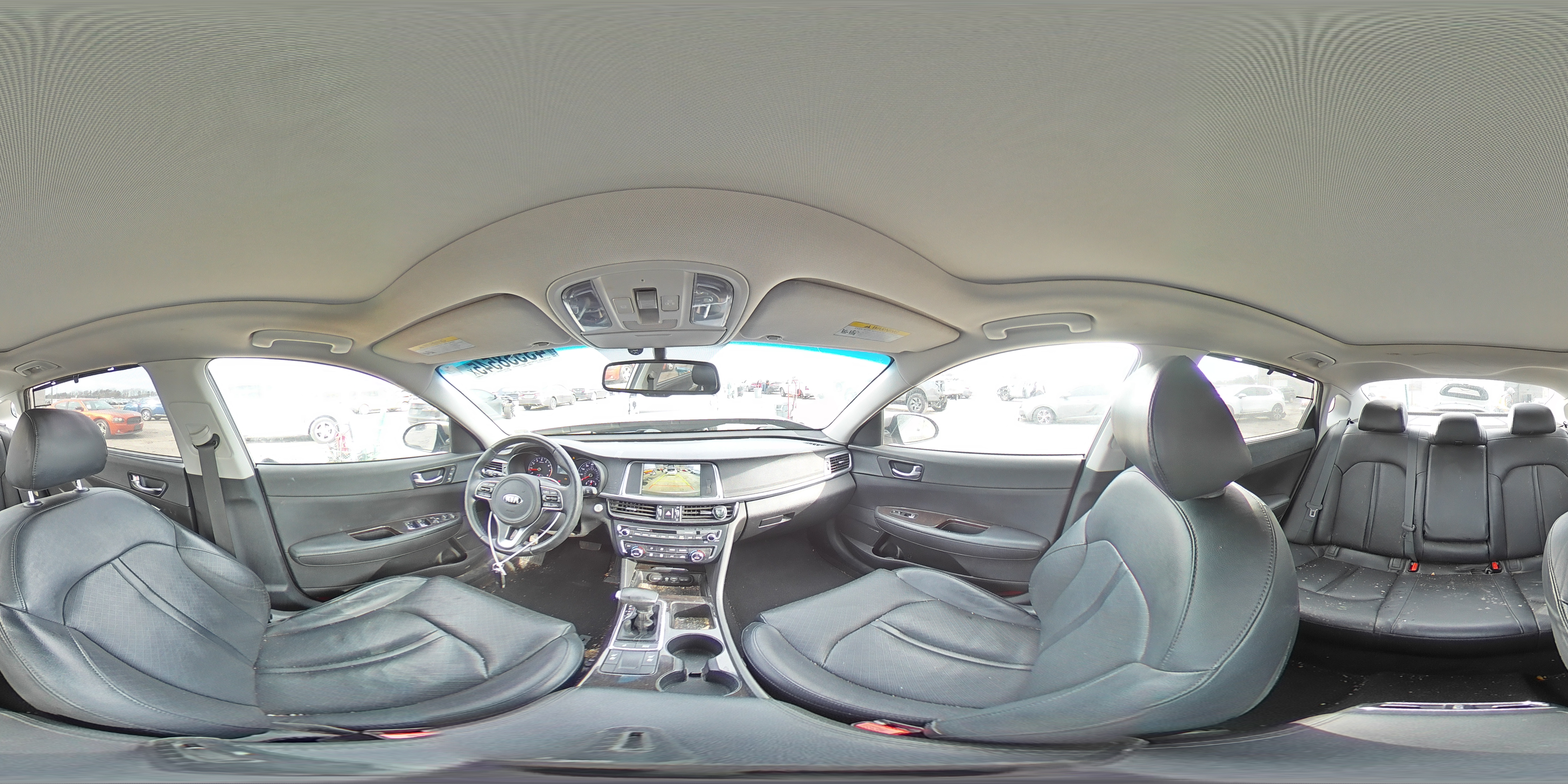2016 KIA Optima VIN 5XXGU4L35GG052121 Copart auction photo, front end / minor dent/scratches damage thumbnail 13
