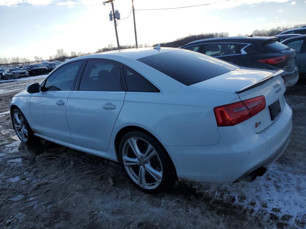 2014 Audi S6 VIN WAUF2AFC7EN002086 Copart auction photo, front end damage thumbnail 2