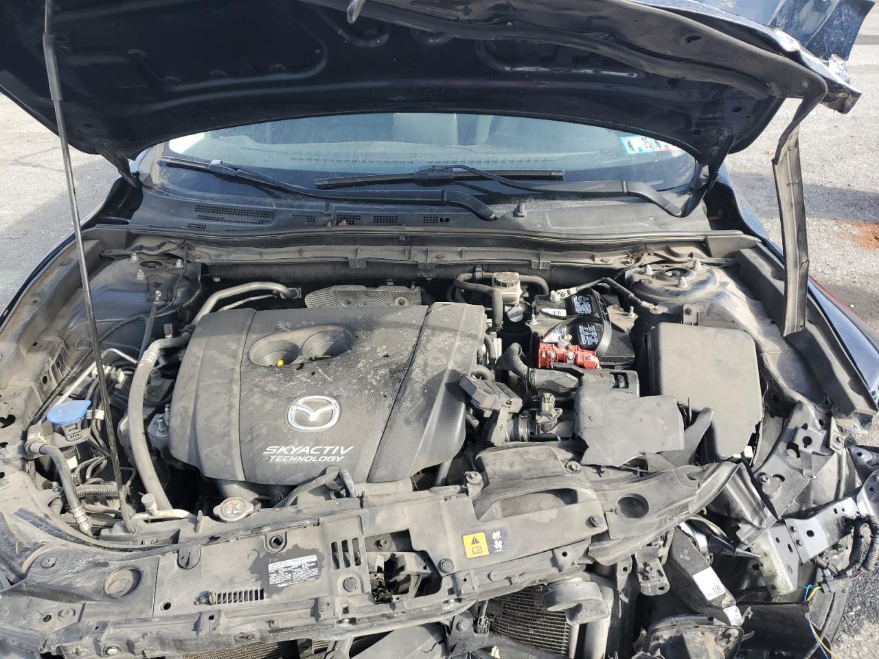 2015 Mazda 3 VIN 3MZBM1K72FM188553 Copart auction photo, front end / minor dent/scratches damage thumbnail 12