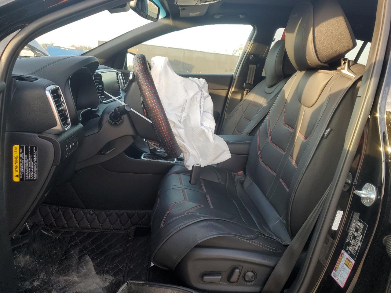 2022 KIA Sportage VIN KNDP6CAC0N7998964 Copart auction photo, front end damage thumbnail 7