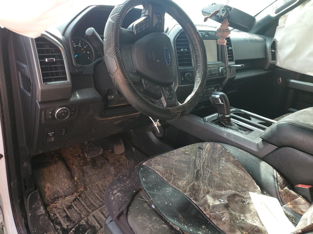 2018 Ford F-150 VIN 1FTEW1EP8JKF87411 Copart auction photo, top/roof / front end damage thumbnail 8