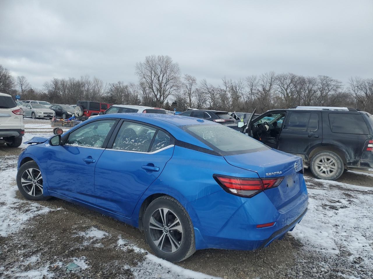 2022 Nissan Sentra VIN 3N1AB8CV0NY250214 Copart auction photo, front end damage thumbnail 2