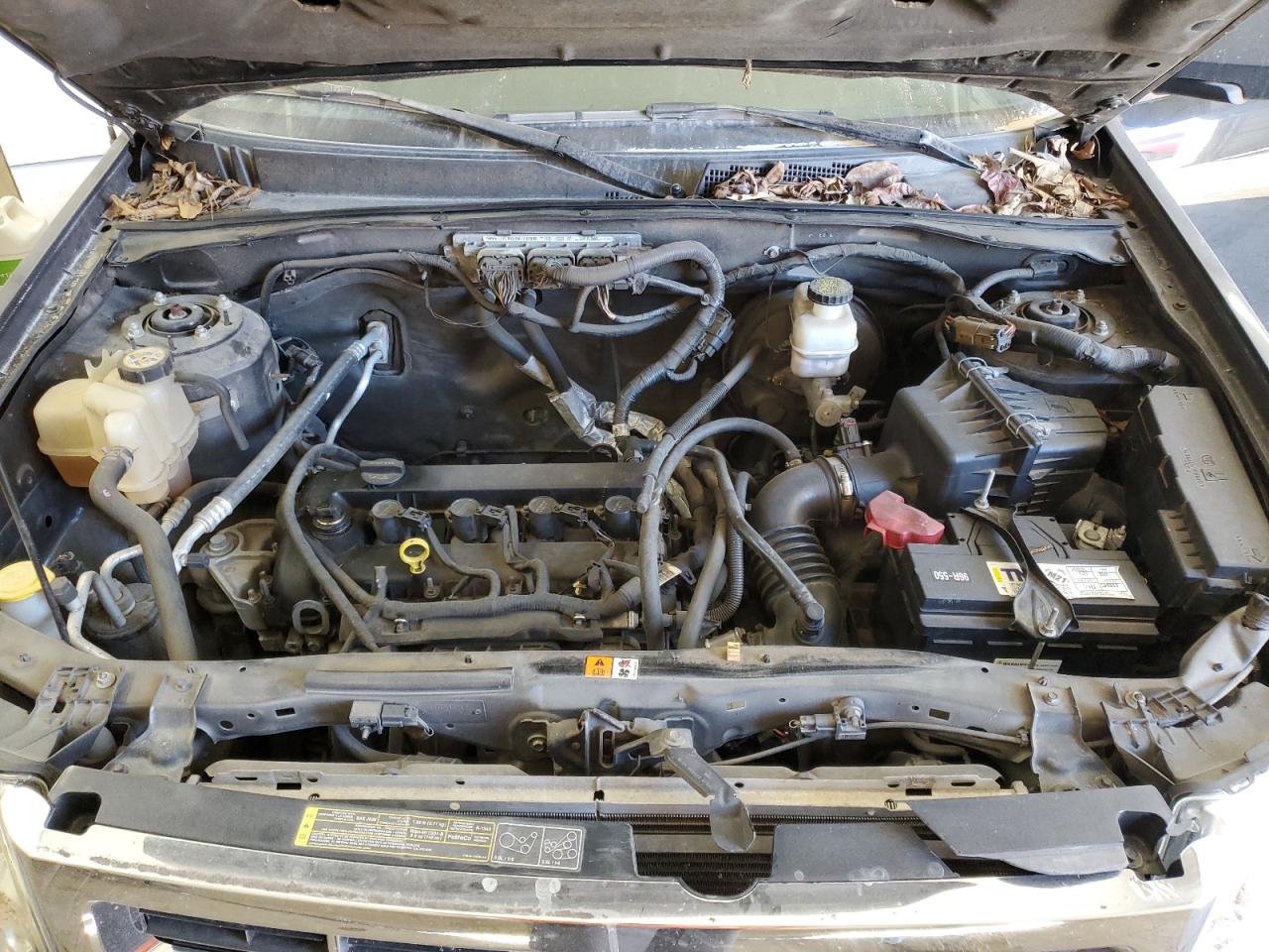 2011 Ford Escape VIN 1FMCU0D71BKA13738 Copart auction photo, front end / undercarriage damage thumbnail 12