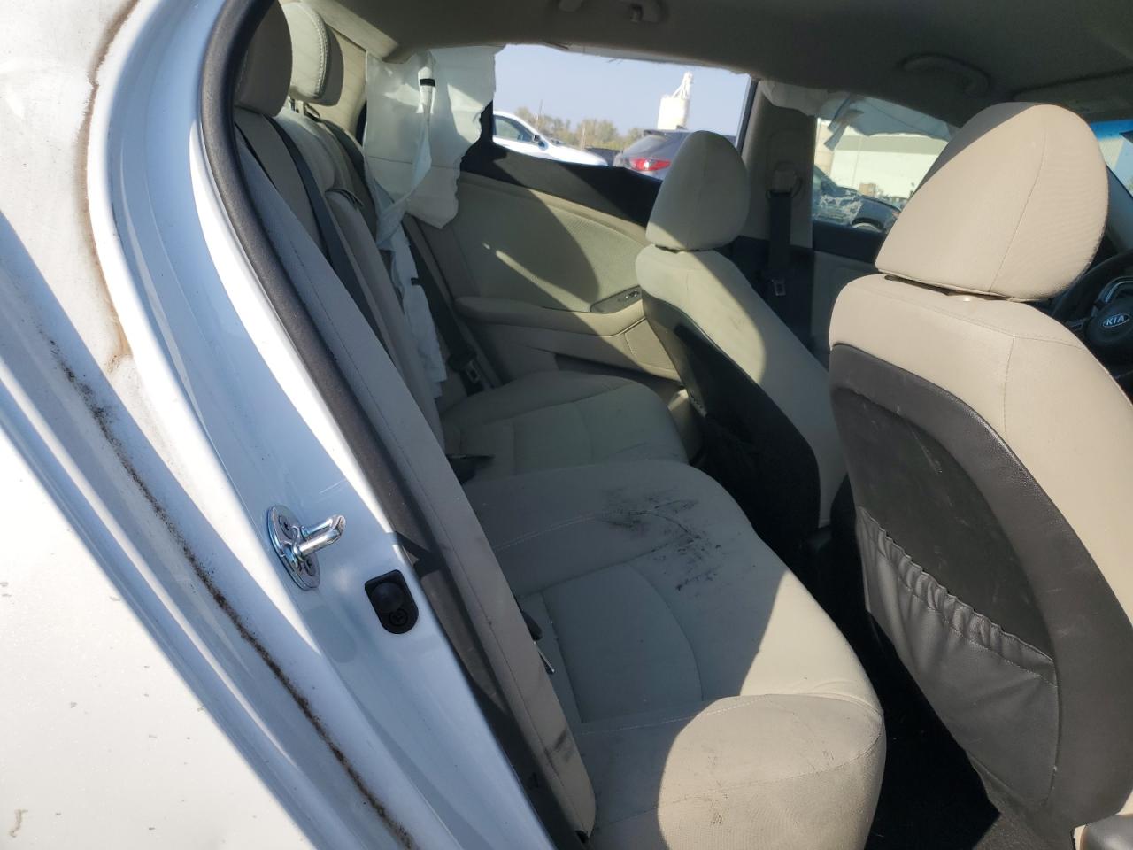2015 KIA Optima VIN 5XXGM4A71FG377322 Copart auction photo, side / rear end damage thumbnail 11