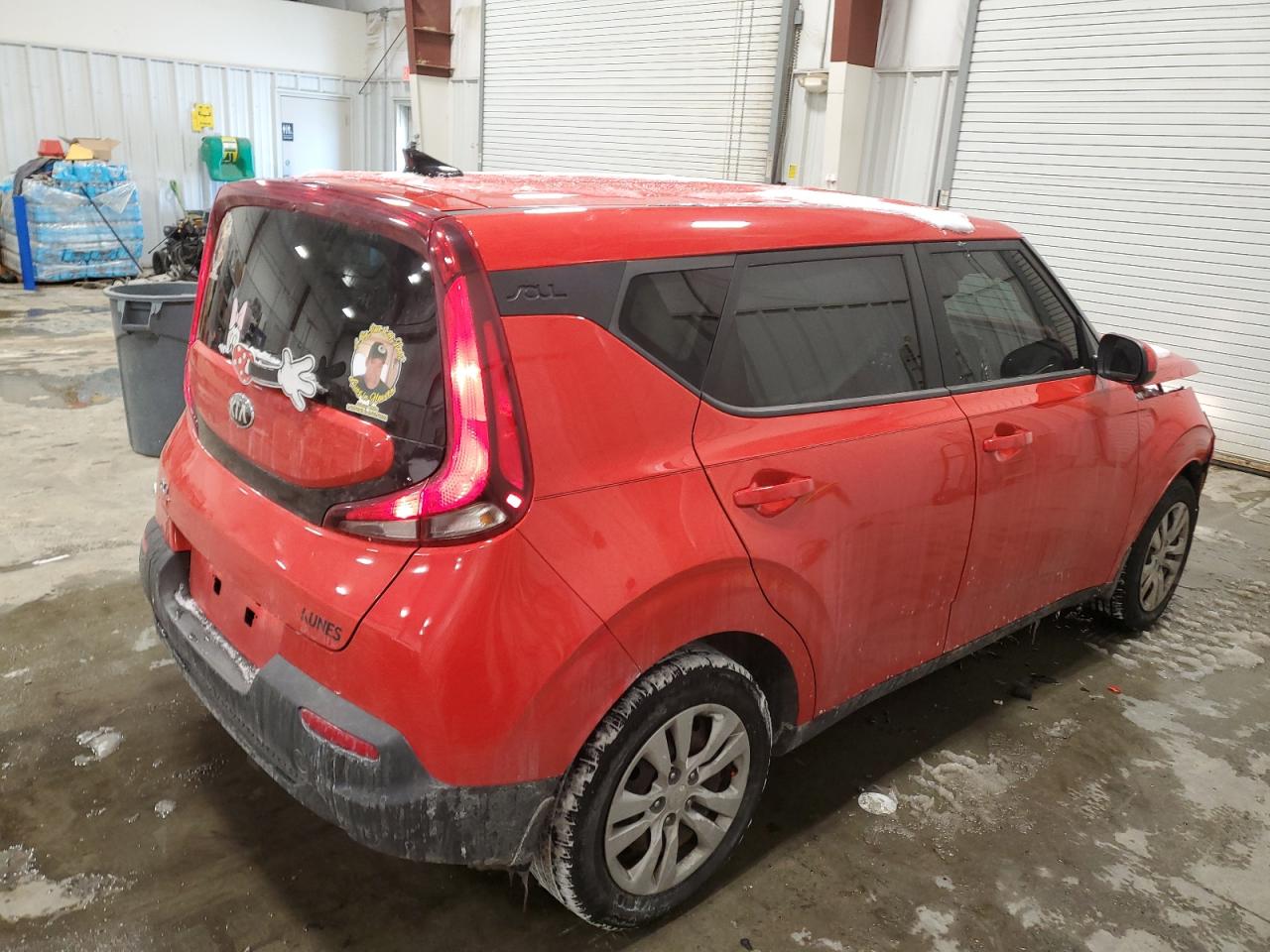 2020 KIA Soul VIN KNDJ23AU9L7067273 Copart auction photo, front end damage thumbnail 3