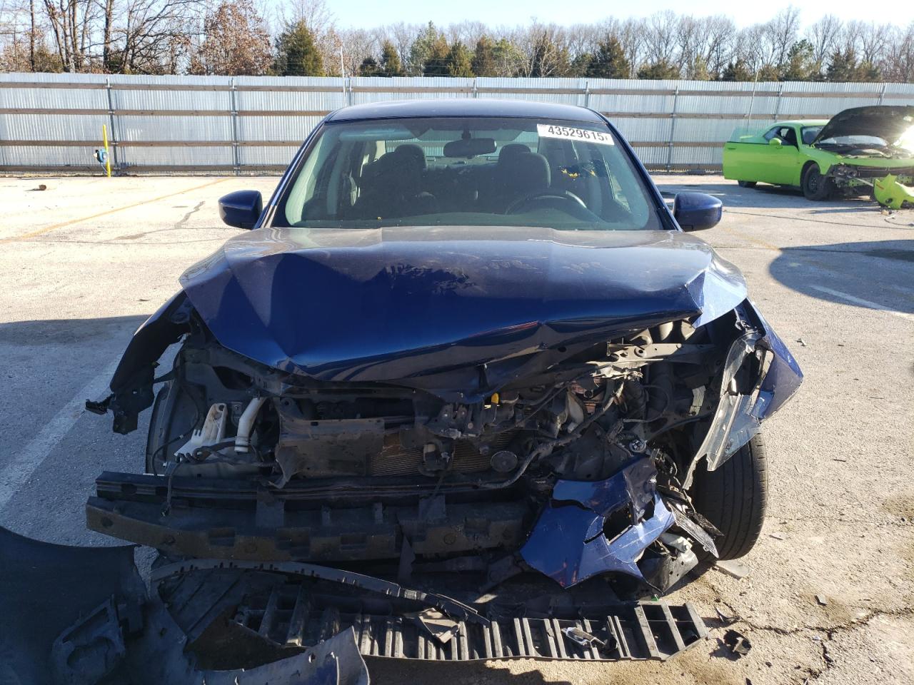 2019 Nissan Sentra VIN 3N1AB7AP5KY449589 Copart auction photo, front end / hail damage thumbnail 5