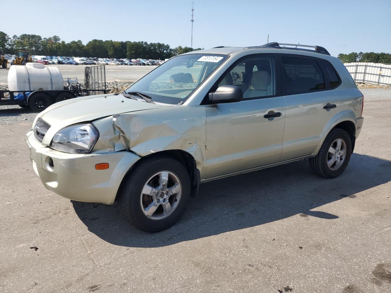 2008 Hyundai Tucson VIN KM8JM12B18U815675