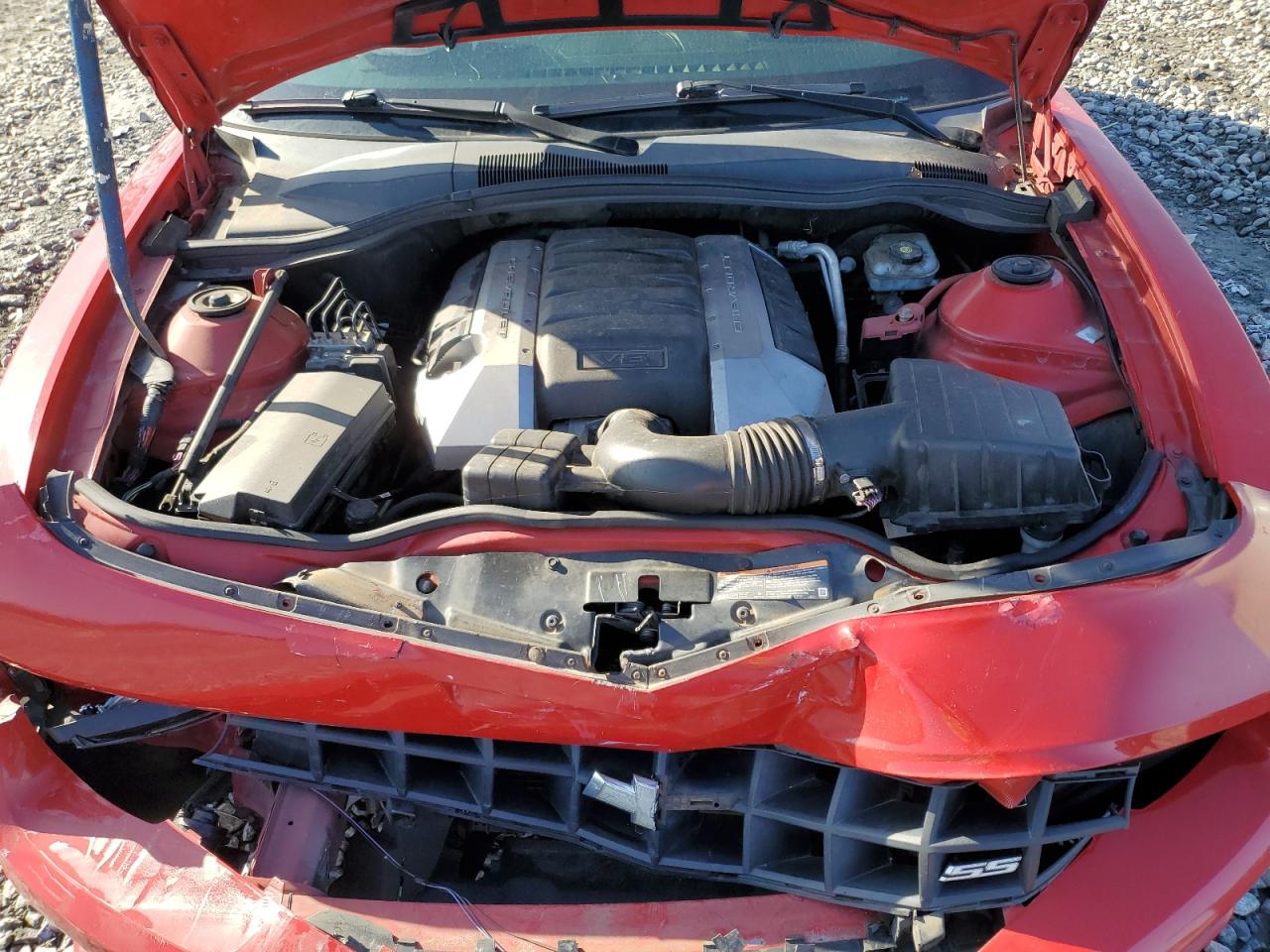 2010 Chevrolet Camaro VIN 2G1FT1EW4A9182659 Copart auction photo, front end damage thumbnail 11