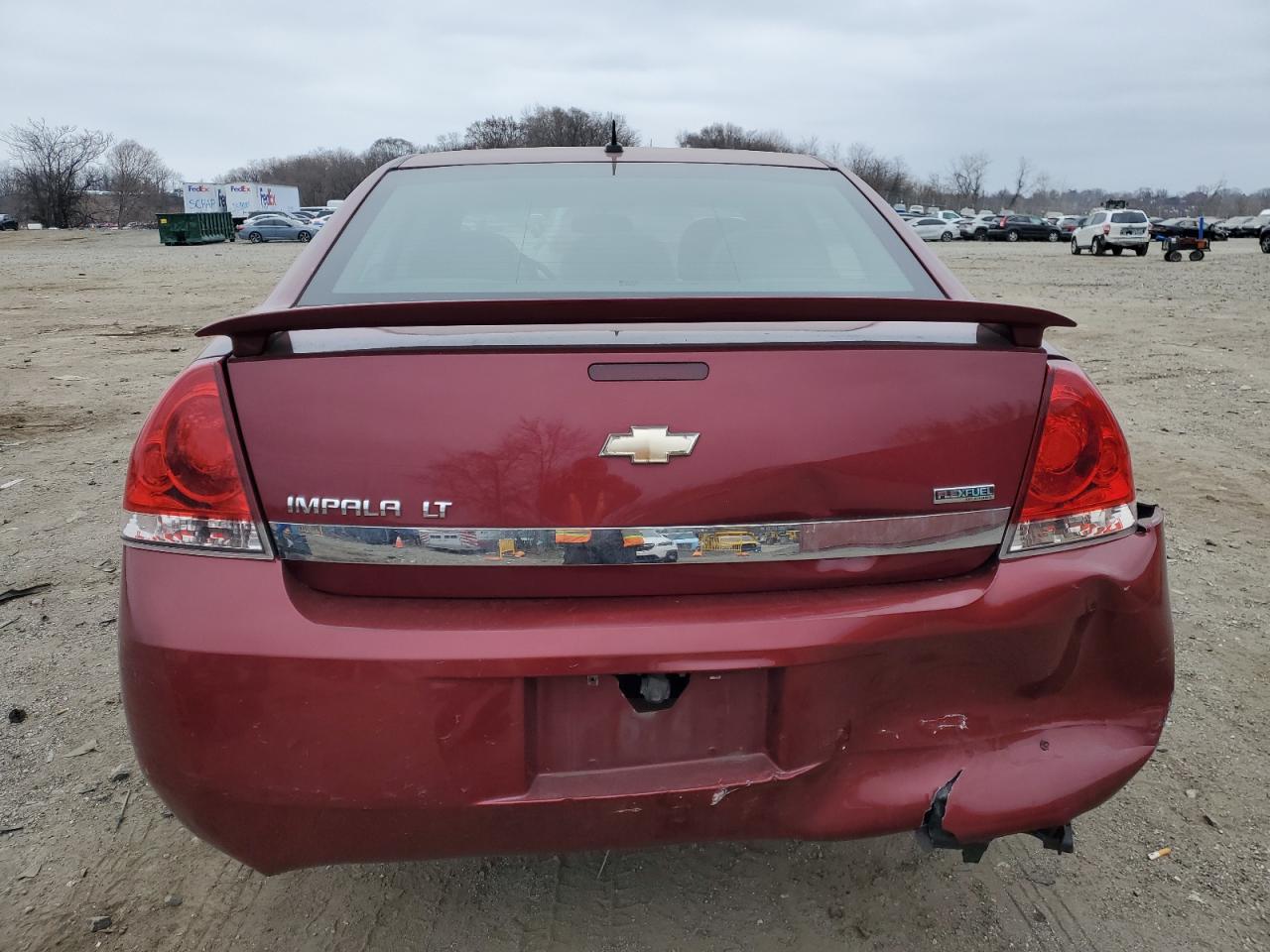 2011 Chevrolet Impala VIN 2G1WB5EK9B1148885 Copart auction photo, rear end / minor dent/scratches damage thumbnail 6