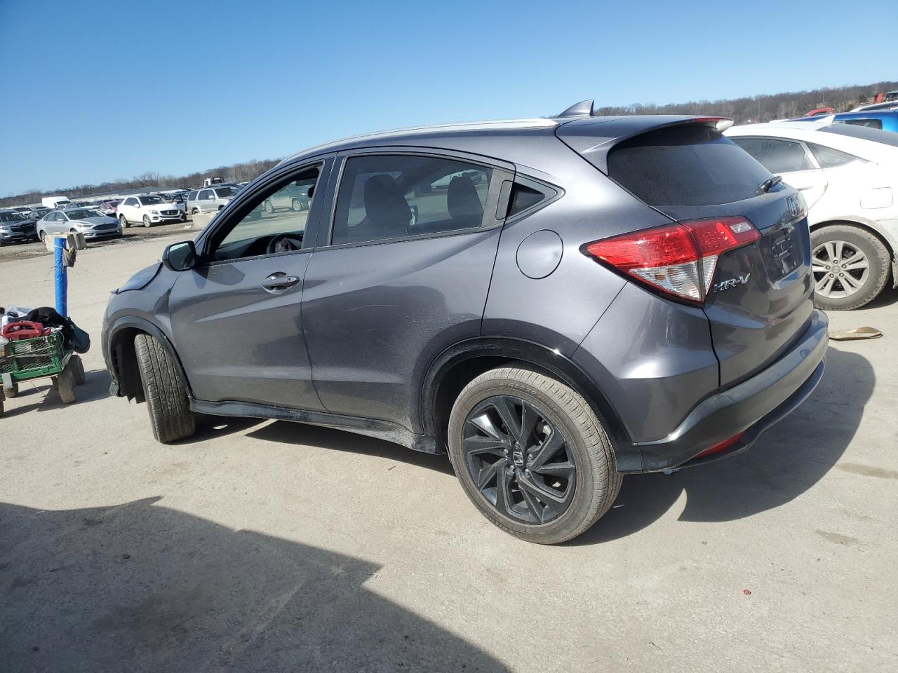 2021 Honda HR-V VIN 3CZRU5H17MM721063 Copart auction photo, front end damage thumbnail 2