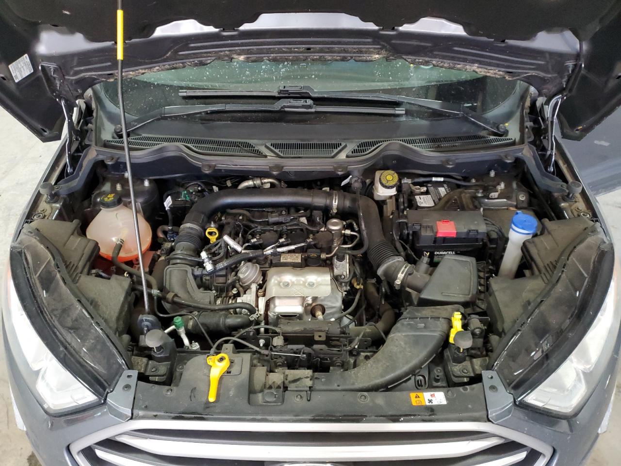 2019 Ford EcoSport VIN MAJ3S2GE0KC308670 Copart auction photo, rear end / side damage thumbnail 12
