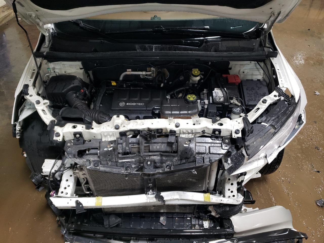 2016 Buick Encore VIN KL4CJCSB9GB631266 Copart auction photo, front end damage thumbnail 11