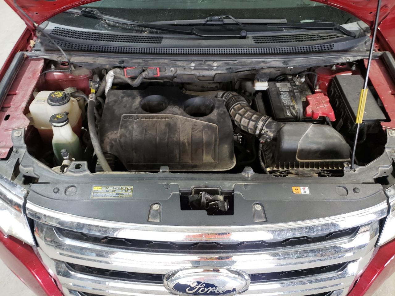 2013 Ford Edge VIN 2FMDK3K99DBA64904 Copart auction photo, side damage thumbnail 14