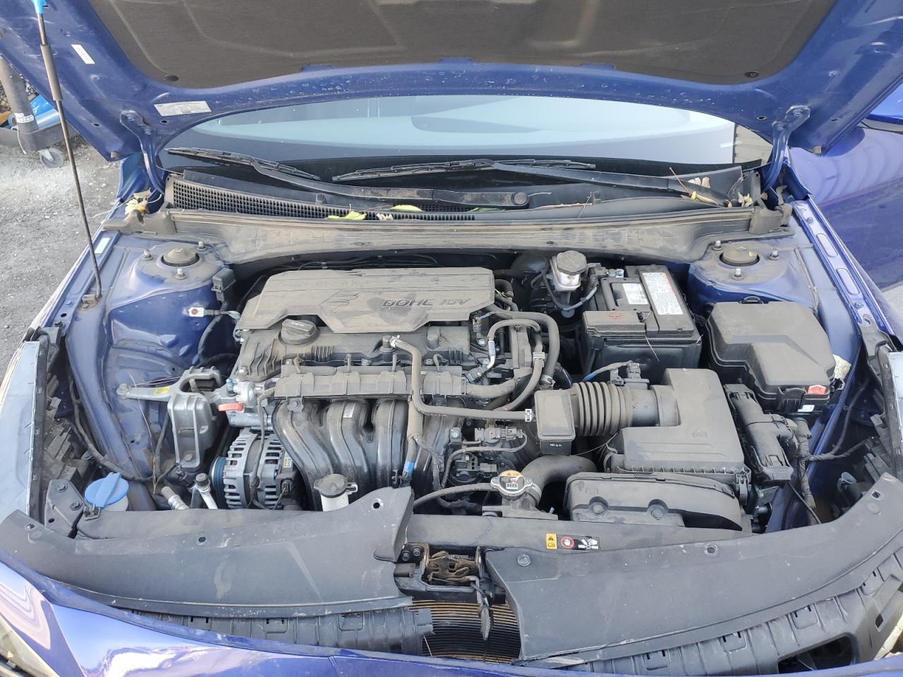 2023 Hyundai Elantra VIN KMHLM4AG8PU513435 Copart auction photo, front end / rear end damage thumbnail 12