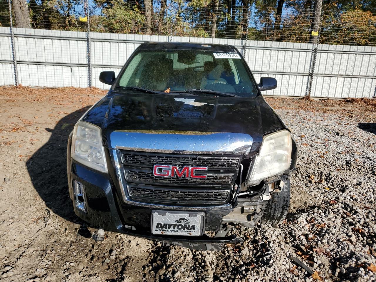 2013 GMC Terrain VIN 2GKALMEK4D6306066 Copart auction photo, front end damage thumbnail 5