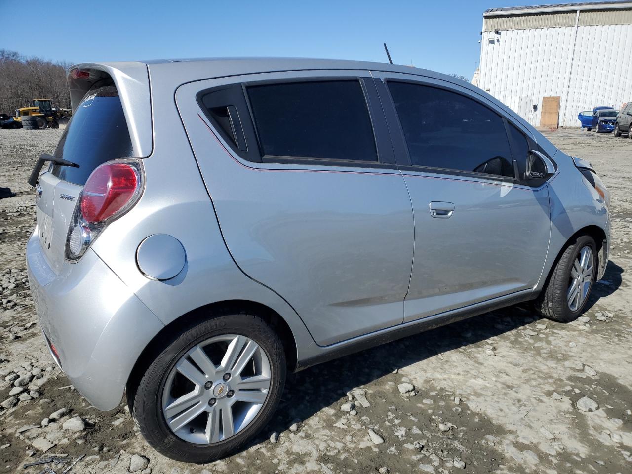 2013 Chevrolet Spark VIN KL8CA6S98DC539424 Copart auction photo, front end damage thumbnail 3