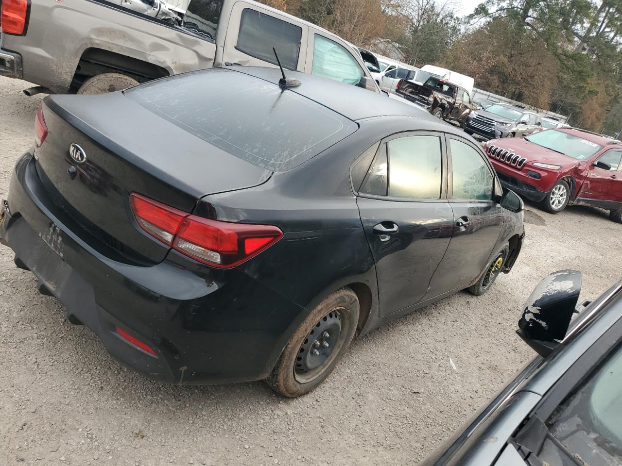2020 KIA Rio VIN 3KPA24ADXLE336757 Copart auction photo, front end damage thumbnail 3